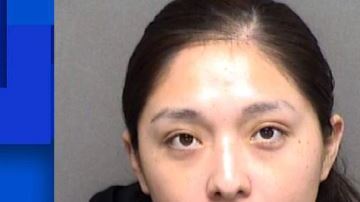 La sospechosa Crystalann Reyes.