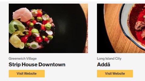 El sitio web nycgo.com/dineinnyc lista más de 230 restaurantes en los que se puede ordenar a domicilio o para llevar.