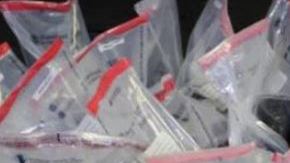 Las drogas interceptadas.
