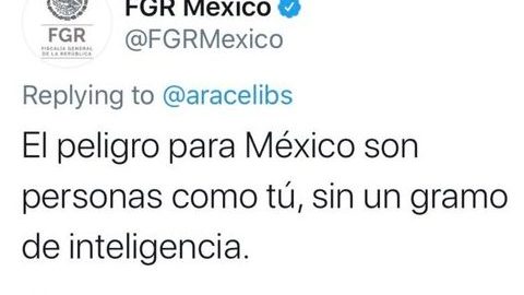 Mensaje que causó polémica.