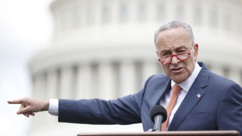 Chuck Schumer es el líder de la minoría en el Senado federal.