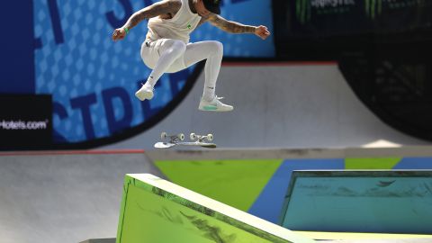 Nyjah Huston en los X Games de 2019 en Minneapolis.