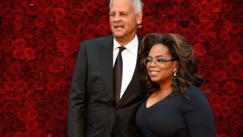 Oprah Winfrey y Stedman Graham