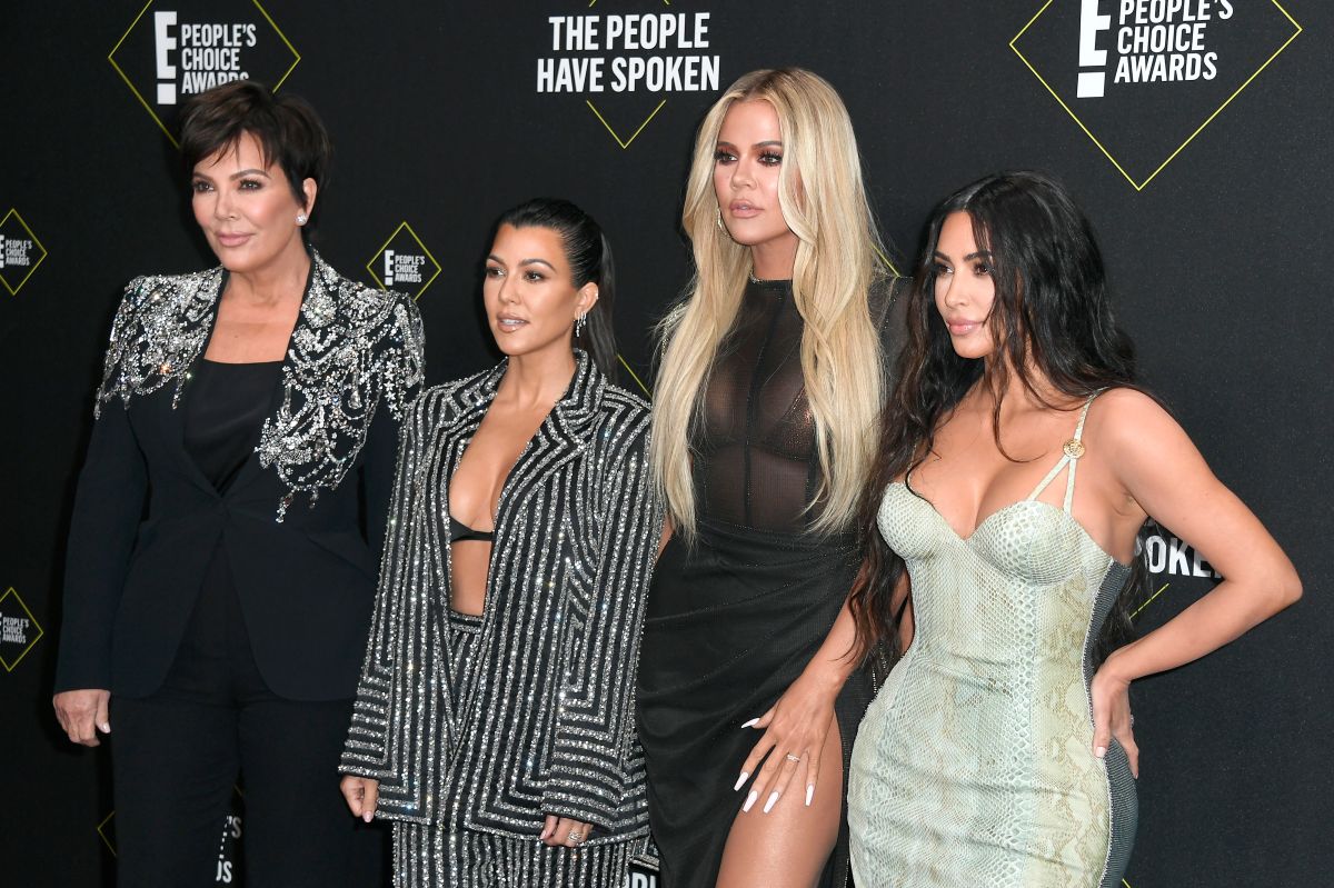 Kris Jenner, Kourtney, Khloé y Kim Kardashian.