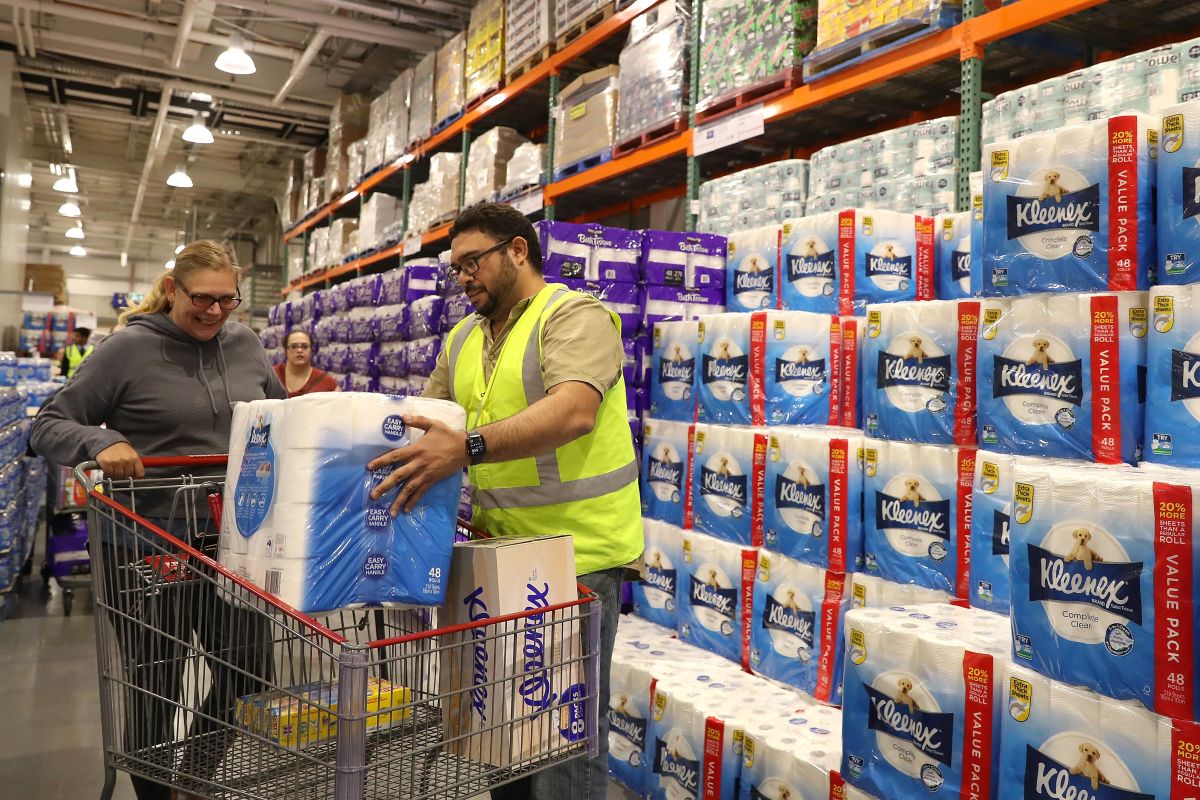 Costco consumers say there is a shortage of toilet paper and other products