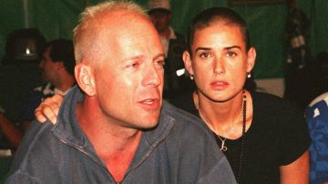 Bruce Willis y Demi Moore.