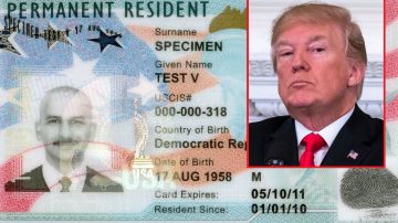 La Administración Trump busca aplicar más medidas para complicar la obtención de "green card".