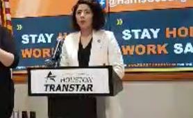 La juez del Codado Harris Lina Hidalgo.