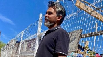 Rubén Castro a su arribo a la Casa del Migrante Sonorita Pueblo Sin Fronteras