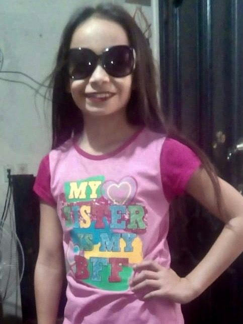 Macie MIranda, quedó al cuidado de una de sus tías; con el papá convive poco
