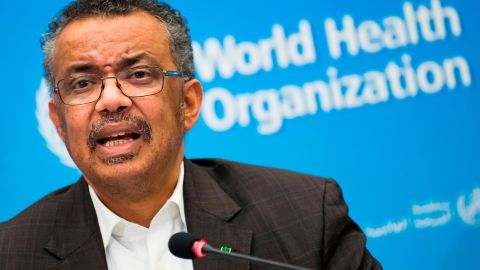 Tedros Adhanom Ghebreyesus, director general de la OMS.