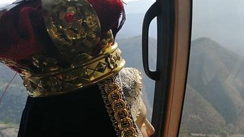 Imagen de la Virgen de Dolores.