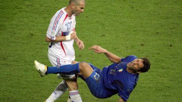 El legendario cabezazo de Zidane a Materazzi.