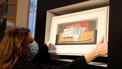 El cuadro de Picasso que se rifó es de 1921.