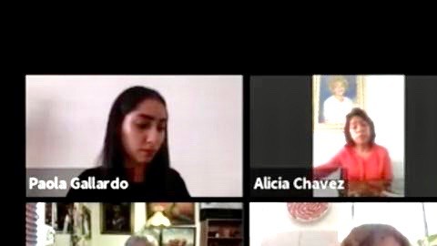 Reunión virtual entre inmigrantes y autoridades del DF.