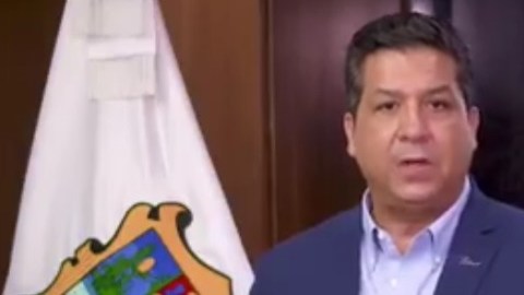 Francisco García Cabeza de Vaca, gobernador de Tamaulipas.