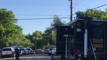 El equipo SWAT respondió a la escena.