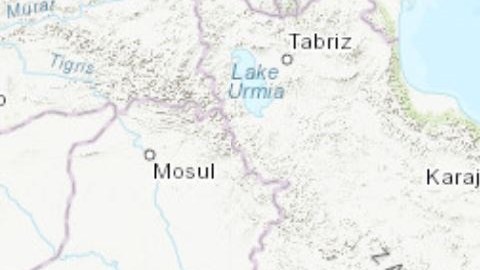 Terremoto en los alrededores de la capital de Irán, Teherán.