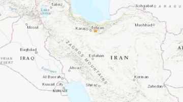 Terremoto en los alrededores de la capital de Irán, Teherán.