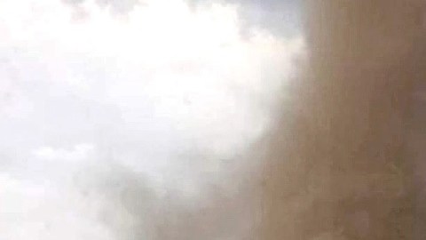 El fenómeno natural dejó destrozos a su paso.