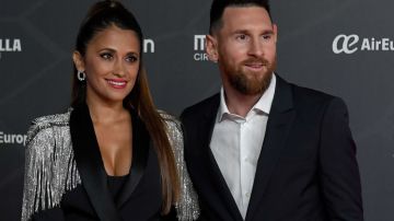 Lionel Messi y Antonella Roccuzzo.