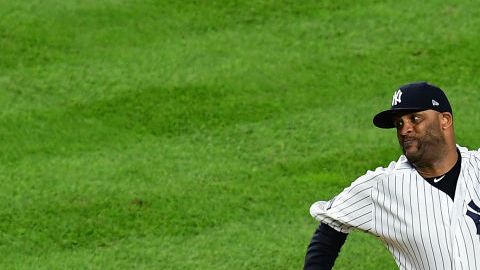 CC Sabathia en su último partido como profesional.