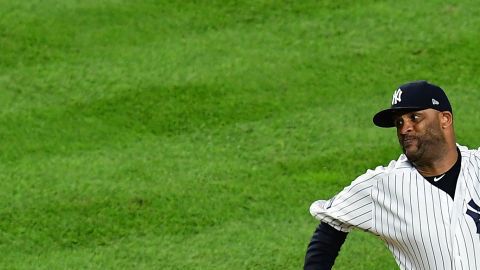 CC Sabathia en su último partido como profesional.