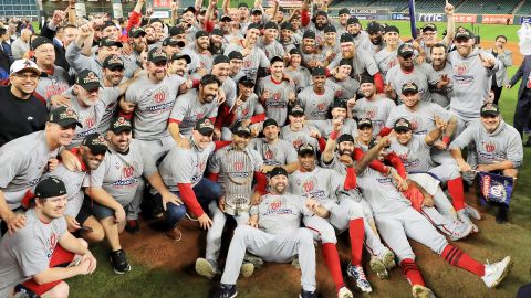 Los Nationals de Washington obtuvieron el primer título de Serie Mundial en su historia.