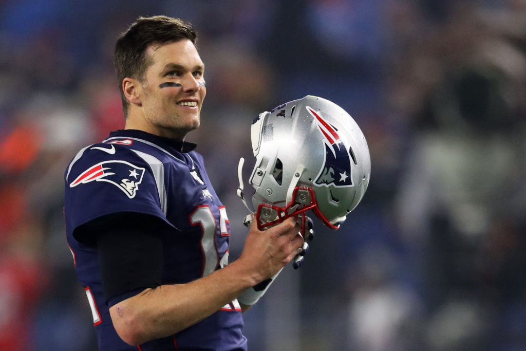Despues de 20 años, Brady lució enfundado en un jersey distinto al de los Patriots.