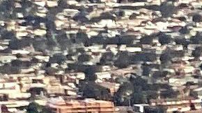 El comlejo gigante y el estadio en obras por delante del Forum. /Foto: Daniel SLIM/AFP/Getty Images