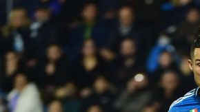 Cristiano Ronaldo en un partido con Juventus.