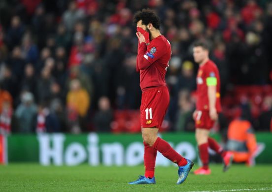 Mohamed Salah tras la derrota de Liverpool ante Atlético de Madrid en la Champions.