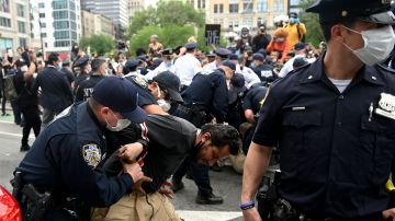 En Nueva York hubo más de 300 detenidos.