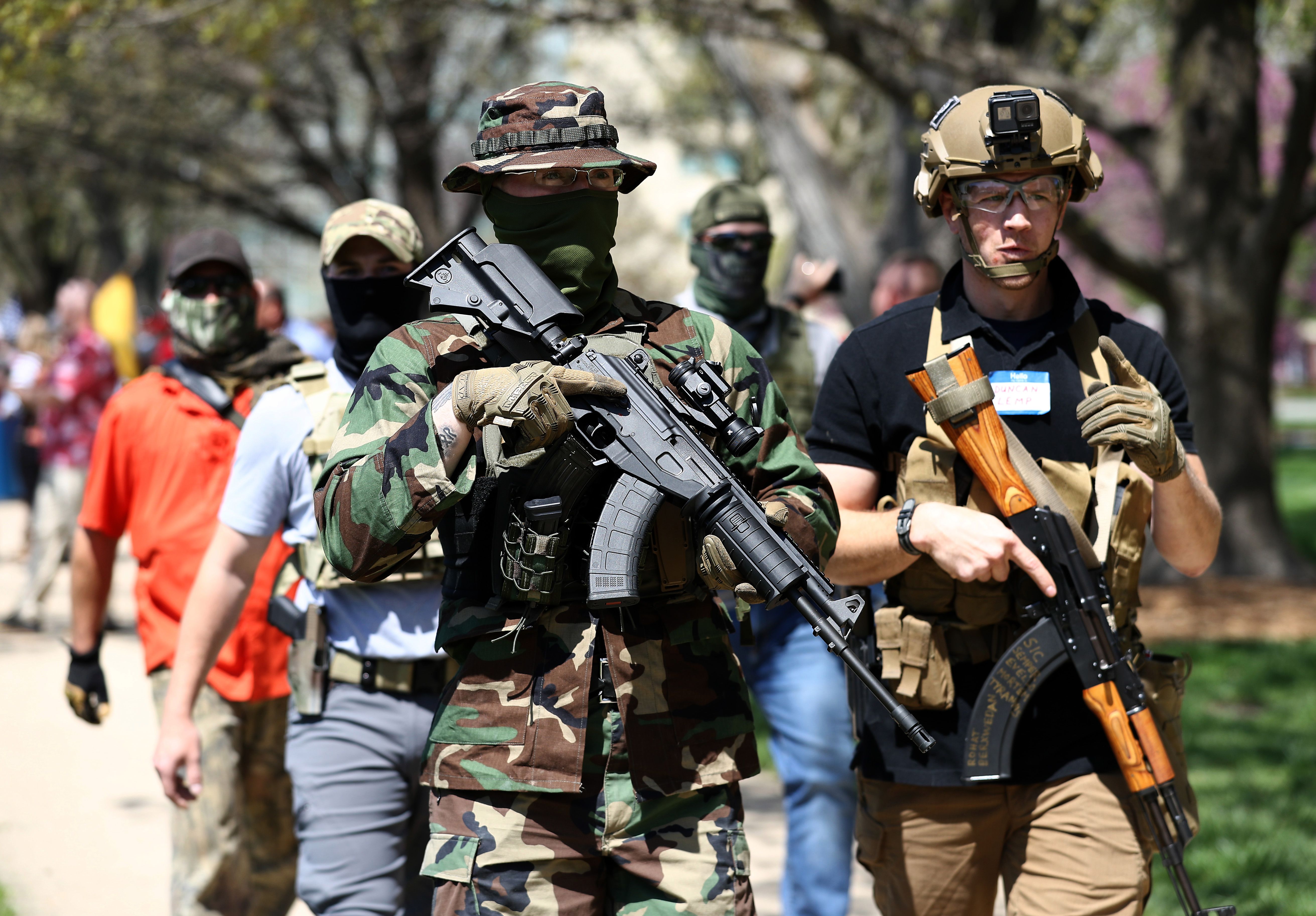 Protestas armadas en Kansas