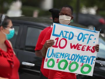 Desempleo Estados Unidos Seguro de desempleo estímulo Abril economía crisis coronavirus COVID-19 Recesión