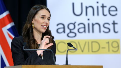 La primera ministra Jacinda Ardern.