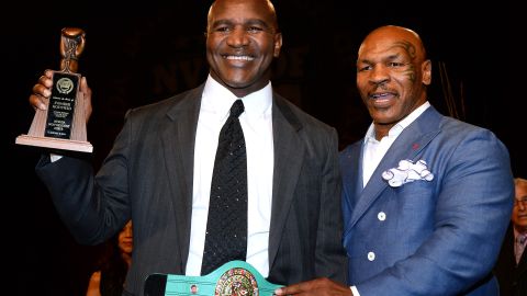 Evander Holyfield y Mike Tyson