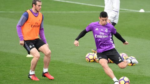 Gareth Bale y James Rodríguez