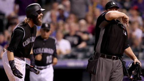 Charlie Blackmon está renuente a los cambios sanitarios de las Ligas Mayores.