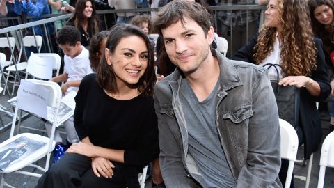 Ashton Kutcher y Mila Kunis