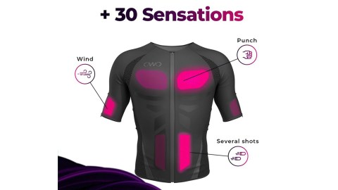 Haptic-Gaming-Vest-de-la-compañía-OWO-Game