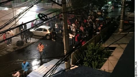 Realizan fiesta en el Peñón de Los Baños.