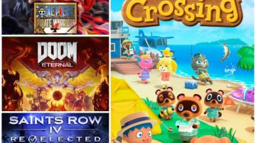 Reseña: Animal Crossing: New Horizons; DOOM Eternal; One Piece Pirate Warriors 4 y Saints Row IV