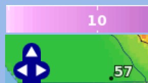 Pronóstico del Servicio Nacional del Clima de Los Ángeles para este viernes 8 de mayo de 2020.