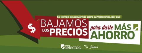 El anuncio de la cadena de supermercados.