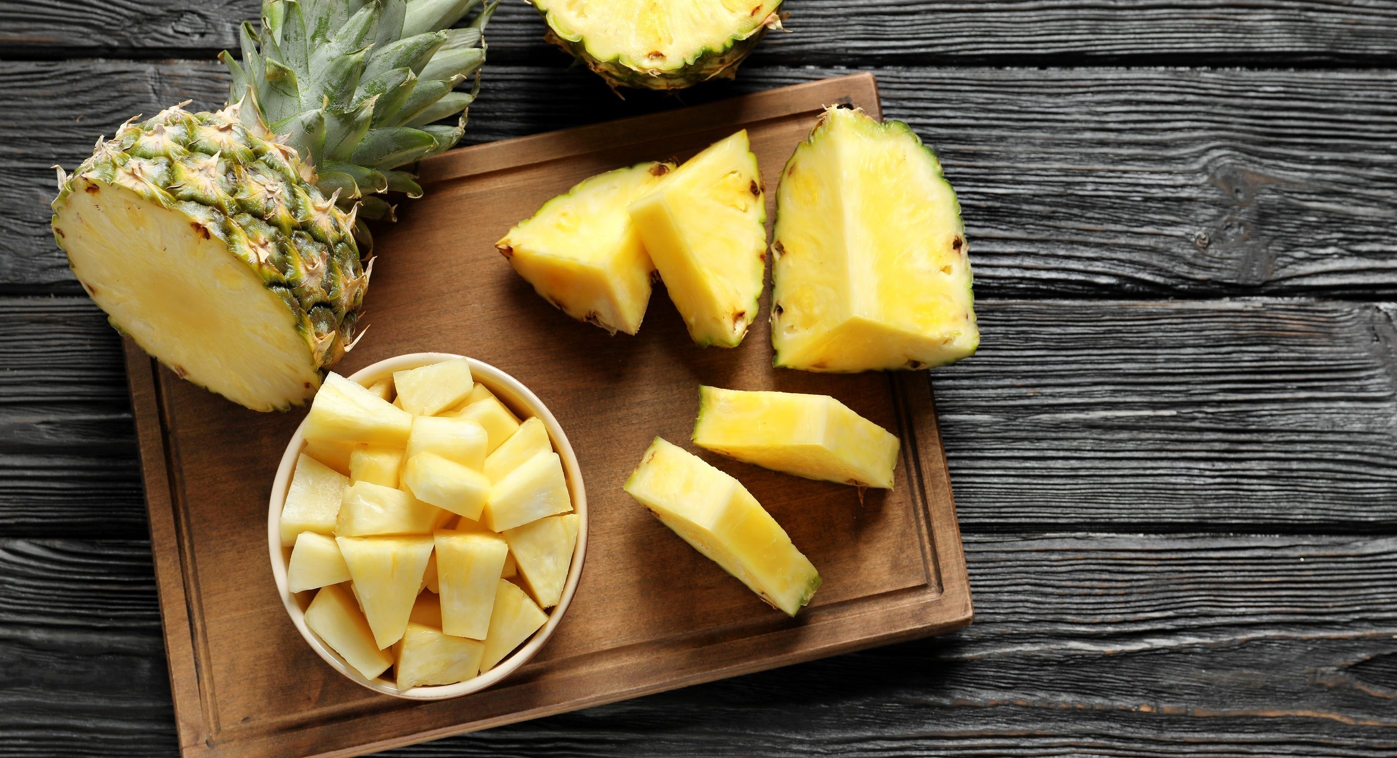 Pineapple supplements.