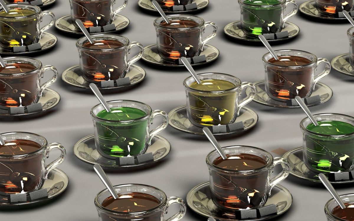 Las bolsitas de té se inventaron en Estados Unidos.