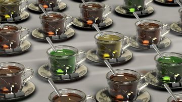 Las bolsitas de té se inventaron en Estados Unidos.