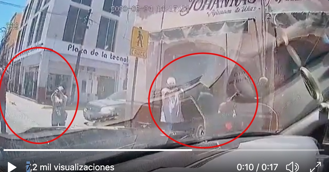 Video revela cómo policías sobrevivieron a disparos de 4 sicarios; 2 atacantes son mujeres