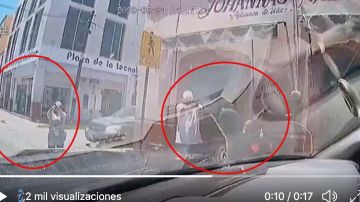 Video revela cómo policías sobrevivieron a disparos de 4 sicarios; 2 atacantes son mujeres